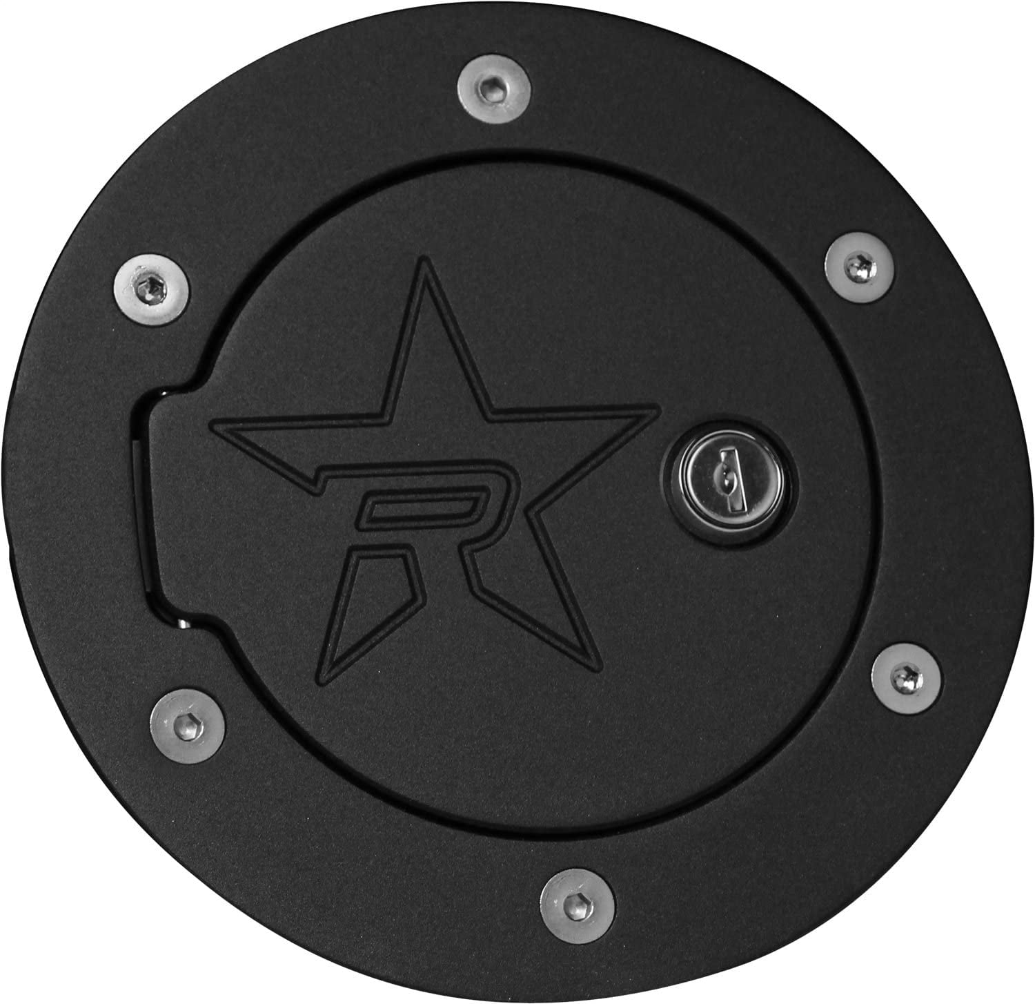 RBP (6101KLRX2) Fuel Door, Black
