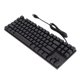 thumbnail image 2 of Teclado mecánico, teclado mecánico Teclado de 87 teclas Accesorios de computadora Compacto y liviano, 2 of 8