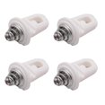 thumbnail image 1 of 4PCS Front Bumper Retaining Clip for 407 407SW 607 C5 743712, 1 of 5