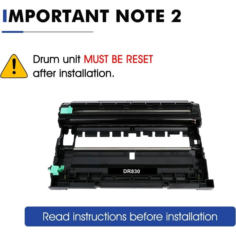 Vipink DR830 Drum Unit, Black, 15,000 Page Yield, Compatible with