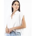 thumbnail image 5 of Crop top camisero de lino AMAD Casual para mujer Talla M, 5 of 5