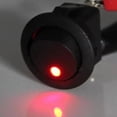thumbnail image 4 of Agiufgs KCD1-C-101N1CBB Rocker Switch | Red Illuminated ON/OFF Control for Power Strips & Small Appliances | 3A 250VAC 6A 125VAC Reliable Electrical Control, 4 of 8