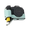 thumbnail image 3 of GadgetCom Camera Half Case Compatible with Canon EOS R8 , Anti-Slip PU Leather Shell Protective Cover With Strap, 3 of 3