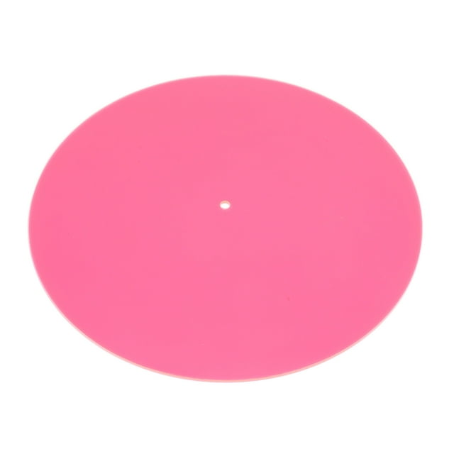 Turntable Mat Record Platter Slipmat, Acrylic Turntable Slipmat Pad for 12 Inch Record Player, Low Noise Record Player Platter Slip Mats Universal LP Slipmat 3MM 12Inch