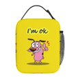 thumbnail image 3 of Courage The Cowardly Dog Lunch Bag Portable Lnsulation Lunch Box-SYS446, 3 of 5
