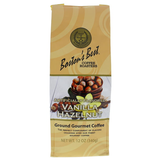 Vanilla Hazelnut Ground Gourmet Coffee by Bostons Best for