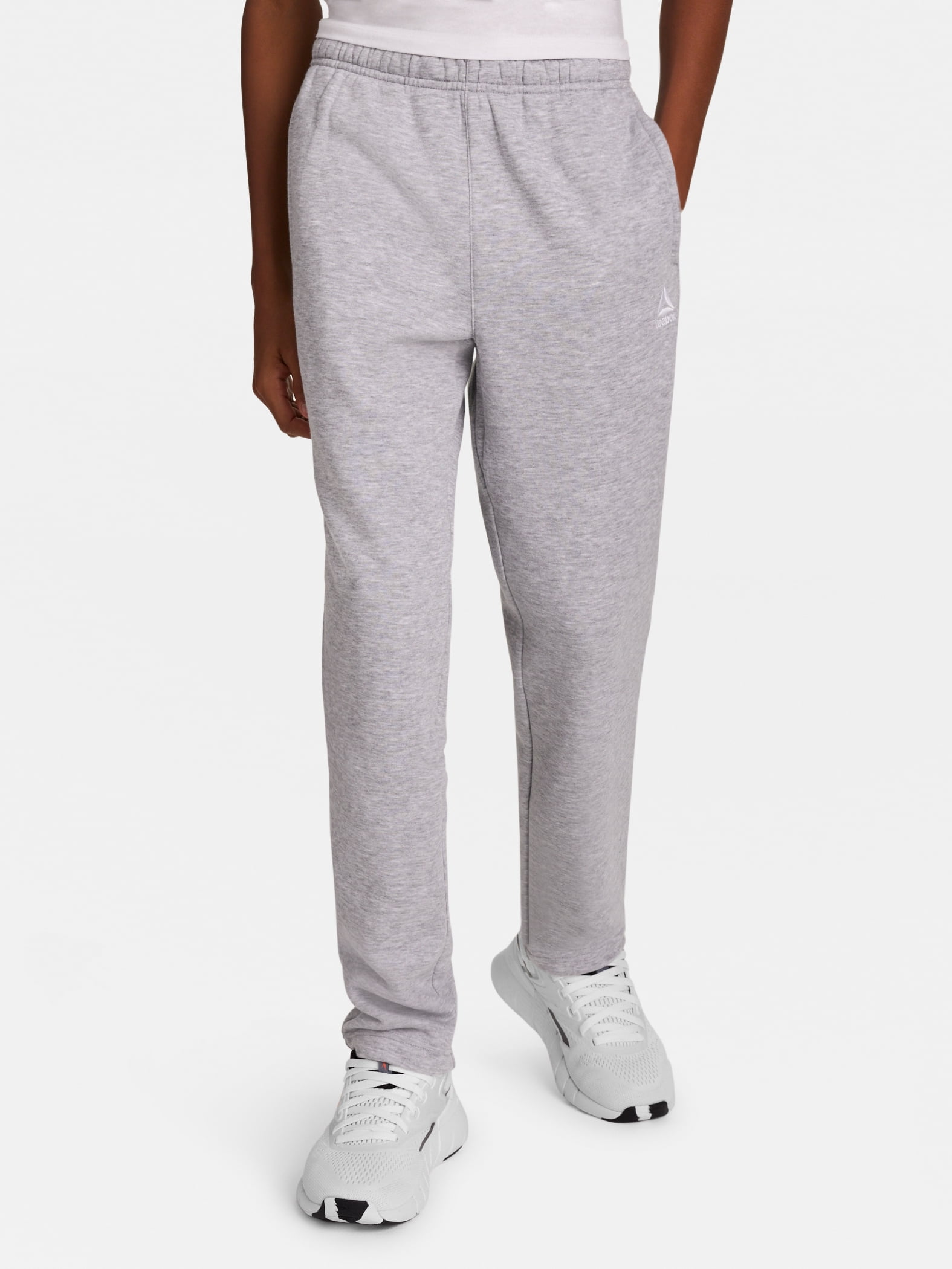 Reebok Boy's Game Day Fleece Open Leg Pant, Sizes 4-18