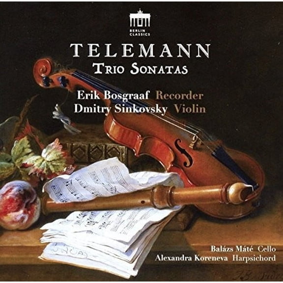 Telemann / Bosgraaf / Koreneva - Trio Sonatas - Music & Performance - CD