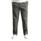thumbnail image 1 of Pantalones holgados de algodón de talla grande para hombre, de estilo informal y moderno, con diseño frenulum, para uso diario y laboral, 1 of 8