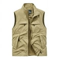 thumbnail image 3 of Birdeem Mens Work Clothes Jacket Solid Color Stand Collar Multiple Pockets Outdoor Sports Photography Leisure Coat, 3 of 8
