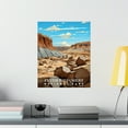 thumbnail image 4 of ELNEIT - Petrified Forest National Park Poster, Unframed Matte Paper, S07, 4 of 4