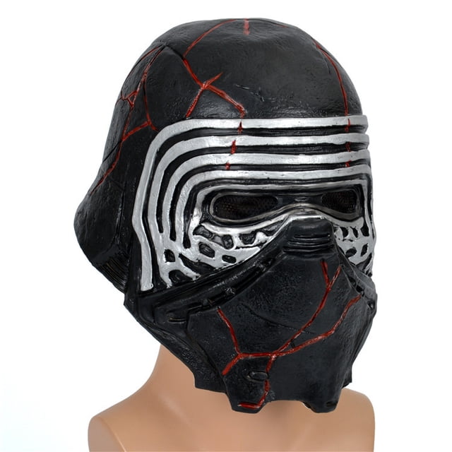 Máscara de casco de látex Kylo Ren Style Sci-Fi Dark The Rise of Skywalker