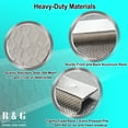 R & G Home and Yard Gutter Guard - Premium Stainless Steel Micro-Mesh ...
