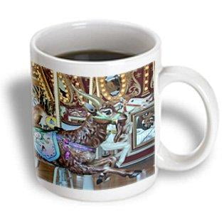 

3dRose Goat on the Merry-Go-Round Photographed by Angelandspot Ceramic Mug 11-ounce