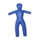 thumbnail image 4 of Muñeco de lucha para niños de 120 cm sin relleno, equipo de boxeo para artes marciales de taekwondo Azul, 4 of 9