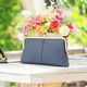 thumbnail image 1 of Cartera larga de piel ZJT250122027 | Cierre de clip de piel de vacuno | Diseño delgado de gran capacidad con bolsillo para teléfono, ranuras para tarjetas y compartimentos para billetes | Bolso d, 1 of 4