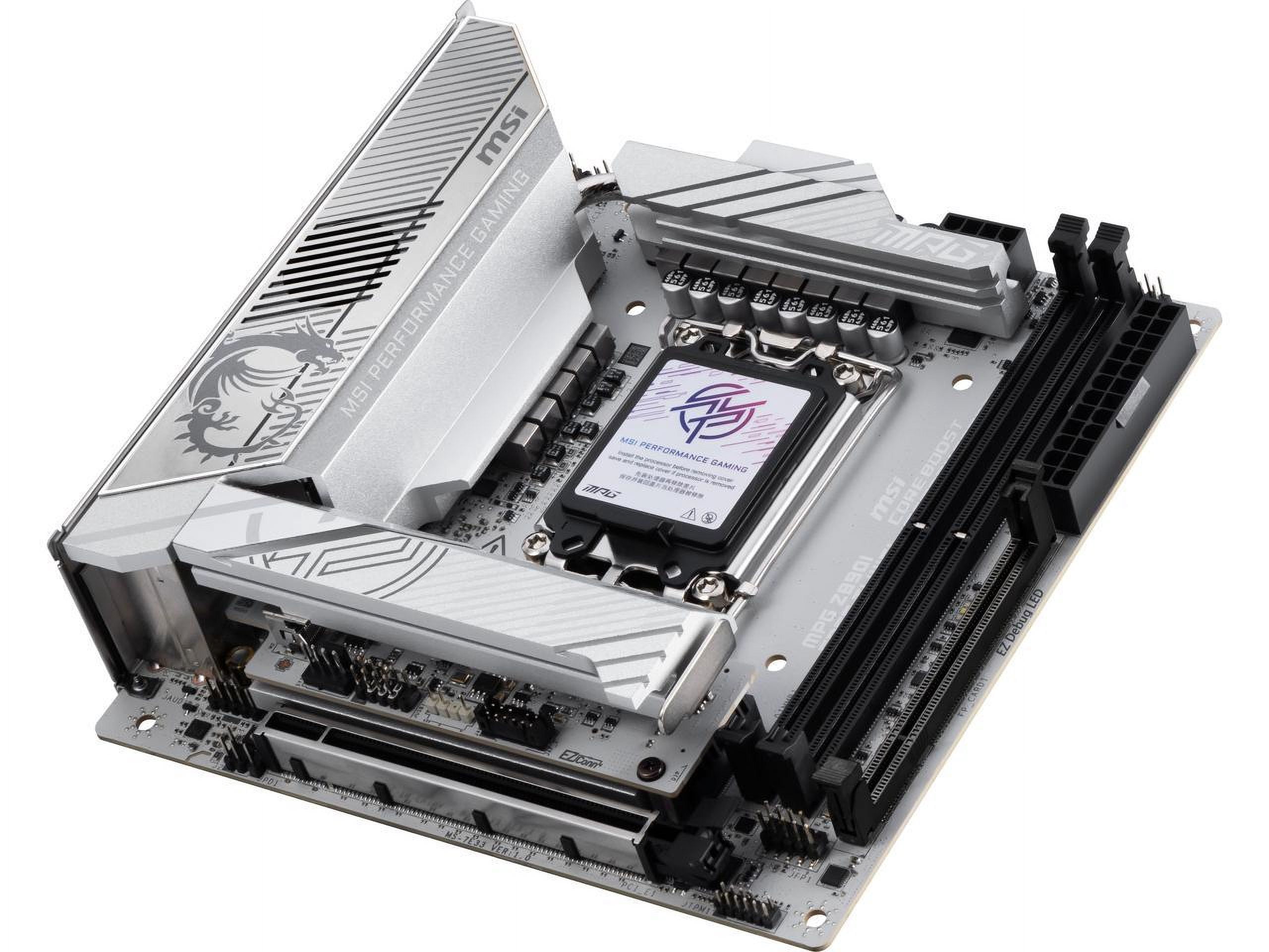 MSI MPG Z890I EDGE TI WIFI LGA 1851 Intel Z890 SATA 6Gb/s Mini ITX Motherboard