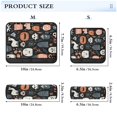 thumbnail image 3 of 2 Car Seat Belt Covers S Size 6.5*6.5 Inches Car Seat Belt Shoulder Pad Backpack Shoulder Pad Stroller Belt Cover Seamless Halloween Pattern, 3 of 8