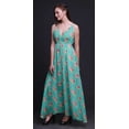 thumbnail image 3 of Bimba Floral Printed Women Long Maxi BeachÂ&nbsp;DressÂ&nbsp;Strappy Summer Resort Wear-Large, 3 of 4