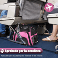 thumbnail image 5 of Bolsa De Viaje Portátil Para Mascotas Para Animales Rosa, 5 of 5