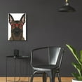 thumbnail image 6 of Epic Art 'Belgian Malinois Wearing Hipster Glasses' by Furbaby Affiliates, Acrylic Glass Wall Art, 16"x24", 6 of 8