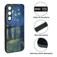 thumbnail image 2 of WIRESTER Shockproof Soft Rubber Cover Case for Samsung Galaxy S24 FE 6.7", Starry Night Over The Rhone, 2 of 5