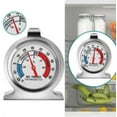 thumbnail image 1 of Stainless Steel Mini Fridge Thermometer  -30~30°C/-20~80°F  DIAL High Accuracy temperature sensor For Home Kitchen, 1 of 7