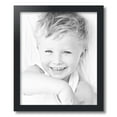 thumbnail image 2 of ArtToFrames 15" x 18" Black Satin Picture Frame, 15x18 inch Black MDF Poster Frame (WOM-5180), 1 Pack, 2 of 8