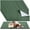 Dark Green, variant on 10 Pcs Washable Pet Blanket for Guinea Pigs Rabbits Hamsters - Waterproof & Soft Bedding Mat