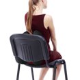 thumbnail image 4 of BKER High Density Lumbar Support Pillow With Adjustable Straps Ergonomic Firm Back Cushion For Memory Foam Car Sofa And Airplane Use Washable, 4 of 4