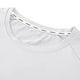 thumbnail image 5 of Camisa Elvqul para Hombre Blanco Manga Corta Liso Cuello Redondo Economicas, 5 of 6