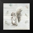 thumbnail image 2 of Pinto, Patricia 15x15 Black Modern Framed Museum Art Print Titled - Neutral Squirrel, 2 of 5
