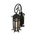 thumbnail image 4 of Meyda Tiffany 157311 Caprice 28" Tall Wall Sconce - Antique Iron Gate, 4 of 6