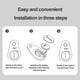 thumbnail image 4 of Llavero inteligente compatible con Bluetooth, tarjeta de juego NFC para Amiibo Link (negro), 4 of 7