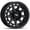 Matte Black, variant on RockTrix RT114 17x8.5 inch Off-Road Wheels Compatible with 1994-2013 Ram 2500 3500 and For Silverado 2500 HD 3500 HD (1999-2010), 8x165.1 8x6.5 Bolt Pattern 0mm Offset, Silver Rims