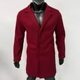 thumbnail image 4 of Men's Casual Long Sleeve Lapel Button Down Cardigan Jacket with Side Pockets for Spring Outdoor Use, 4 of 4