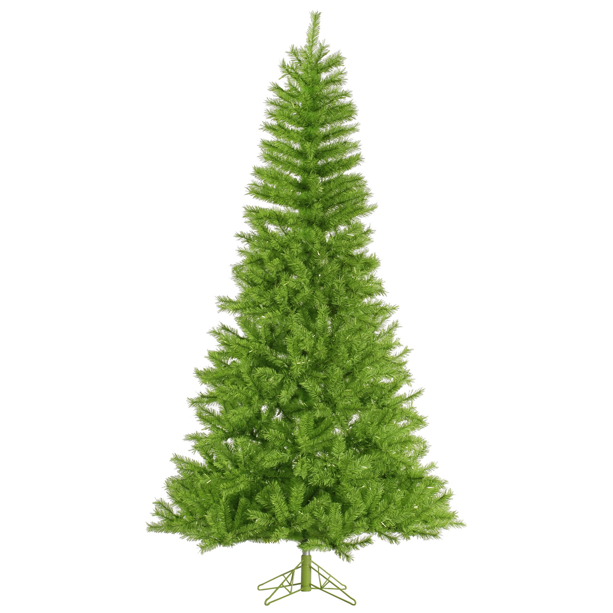 Vickerman Artificial Christmas Tree 5.5' x 36" Lime/Green Tinsel Tree