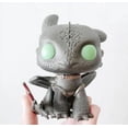 thumbnail image 1 of 2025 FUNKO POP Cómo domar al dragón 3 (http D3) LIGHT FURY #687 Toothless #686 #100 Modelo de juguetes para niños Regalo, 1 of 5