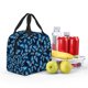 thumbnail image 5 of Easygdp Blue Butterfly Bolsa Térmica Premium - Tela Oxford Impermeable, Gran Capacidad, Bolsillo Frontal, Unisex para Trabajo, Escuela, Actividades al Aire Libre y Picnics, 5 of 8