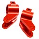 thumbnail image 1 of 2 nudillos de dirección de metal para coche RC Slash 2WD 1/10 rojo, 1 of 9