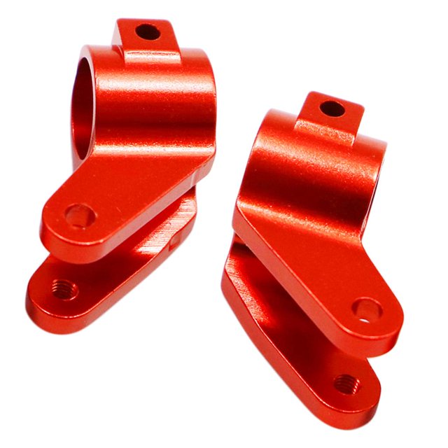 2 Piezas Dirección Delantera Hugo Portadores de Dirección Delantera (L) / (R) 2WD rojo