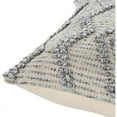 thumbnail image 2 of Surya Anders ADR-003 18 x 18" Square Cotton Pillow Cover in Slate Gray/Beige, 2 of 4