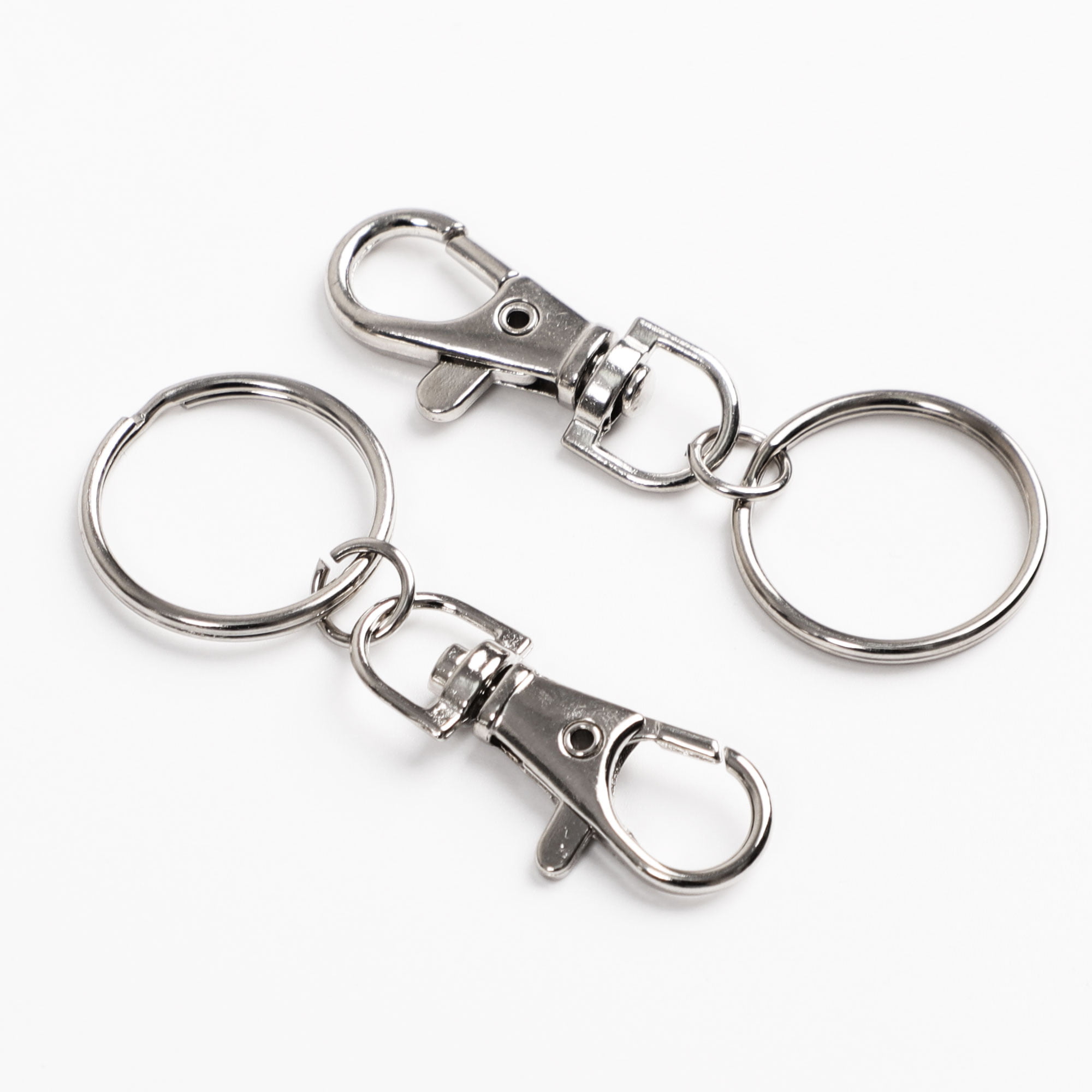 LALAFINA 4 Sets Lobster Keychain Lobster Claw Clasps for Keychains Lobster  Trigger Keychain Lobster Claw Clips Key Chains Key Ring Lobster Clip