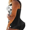 thumbnail image 2 of Women Plus Size Tankini Swimsuits Two Piece Swim Top Shorts Tummy Control Bathing Suits Swimwear, 2 of 7