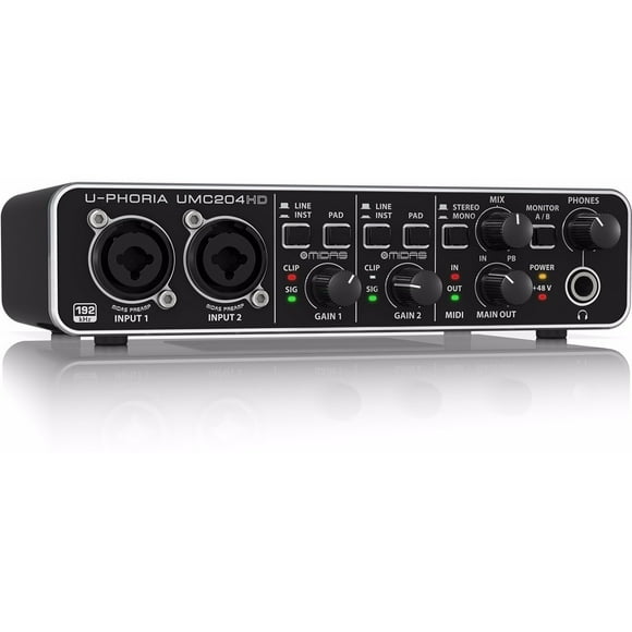 Behringer Umc204hd Interface Audio Usb 2x4 Behringer Behringer UMC204HD