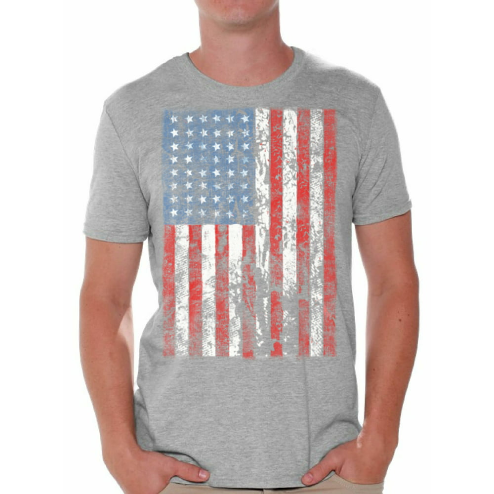 Awkward Styles - Awkward Styles American Flag Distressed T Shirts for ...
