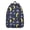 Black-221, variant on Dark Gothic Star Backpack, Durable School Bag with Solar Eclipse, Moon, and Cosmic Elements Pattern