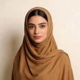thumbnail image 5 of VISALY Instant One Piece Hijab for Women Breathable Muslim Head Scarf Soft Stretchy Prayer Hijab Lightweight Full Coverage Hijab Scarf Casual Hijab Shawl Wrap Undercap Head Wraps Coffeeone Size, 5 of 5