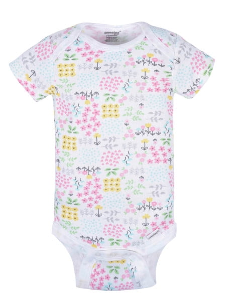 Onesies Brand Baby Girl Bodysuits, 8-Pack, Sizes Newborn - 12 Months
