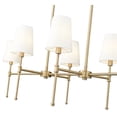 thumbnail image 3 of Millennium Lighting 16506 Adorra 6 Light 48" Wide Linear Chandelier - Brass, 3 of 7